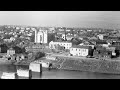 Kėdainiai. Senamieščio panorama nuo mokyklos stogo (1965, ~1983 ir 2022)