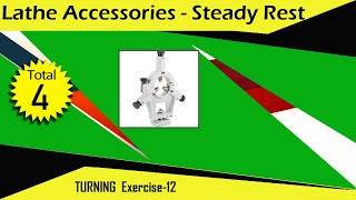 Lathe accessories steady rest