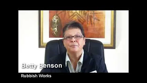 Betty Benson - Rubish Works