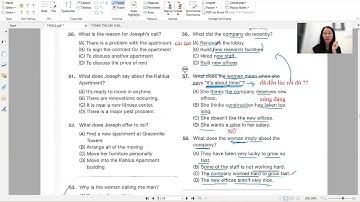 TỔNG HỢP NHỮNG DẠNG KHÓ TOEIC LISTENING PART 3 || MS THẮM TOEIC 2025 (VD2)