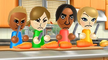 Wii Party Miniganmes - Player Vs George Vs Asami Vs Stéphanie (Master Difficulty)