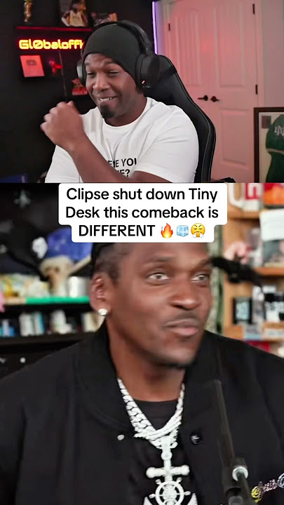 Clipse shut down Tiny Desk this comeback is DIFFERENT 🔥🧊😤