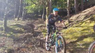 MTB Spin with Andrea, YEP Components in Wicklow, Ireland