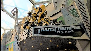 Universal Studios Singapore | Transformers Ride 3D | Front Seat | POV