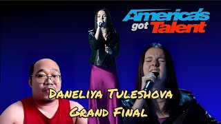 Reaction | Daneliya Tuleshova Sings Alive | America's Got Talent 2020 Grand Final