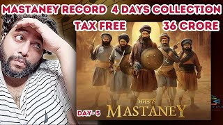 MASTANEY BOX OFFICE COLLECTION DAY - 5 | TARSEM JASSAR | GURPREET GHUGGI | REVIEW BY RG boxoffice