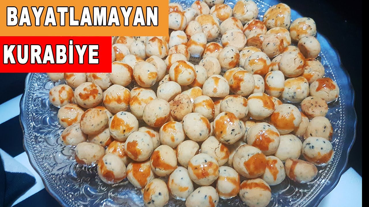 Bayatlamayan Nefis Çörek Otlu Kurabiye Tarifi YouTube