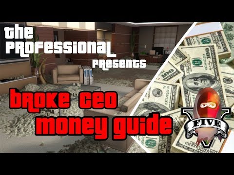 Gta Broke Money Guide Ceo Make 250,000 Per Hour Easy