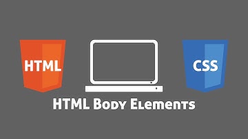 HTML Body Elements (Part 2)