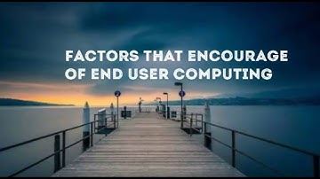Video MIS - End User Computing (EUC)