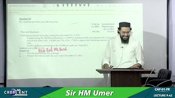 CAF 1 Sir Umer Lecture 9 A2