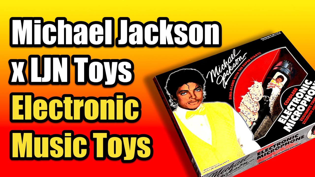 Michael Jackson x LJN Electronic Music Toys — Brand New (1984