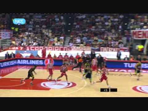 olympiakos vs real madrid 82-66 euroleague 2010-11