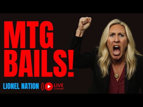 Marjorie TRAITOR Greene's Hitting the Bricks! Who Cares!