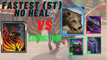 Update2.9//FASTEST 5TURNS DEFEATED REFRENANTEM (NO HEAL) with Thor/MARSUPIAL LION Level 6+/Stat note