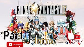 Final Fantasy IX Part 1 Intro Alexandria Walkthrough Gameplay No Commentary