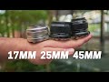 Olympus 17mm vs 25mm vs 45mm - Which Prime Lens For You?