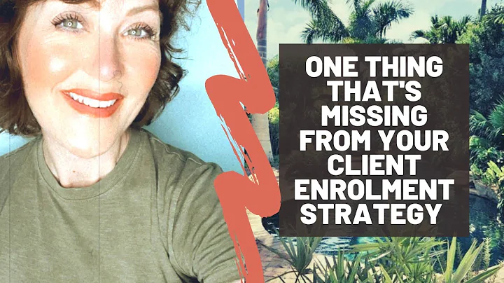 One Thing that's Missing from Your Client Enrolment Strategy with Victoria Player