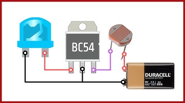 LDR Darkness Sensor Circuit
