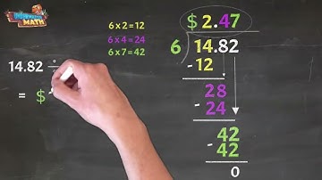 Dividing Decimals Using the Standard Algorithm - 5th Grade