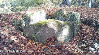 Аргиллиты, ЛВЧ и дольмен в Лаго Наки