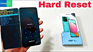 Tecno Pop 7 Hard Reset Without Pc | Tecno BF6 Screen Lock Bypass | Tecno Pop 7 Forget Screen Lock |