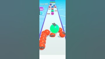 How to play Ball Run 2048 level 885 #ballrun #5minutestech #level885 #games #gameplay #walkthrough