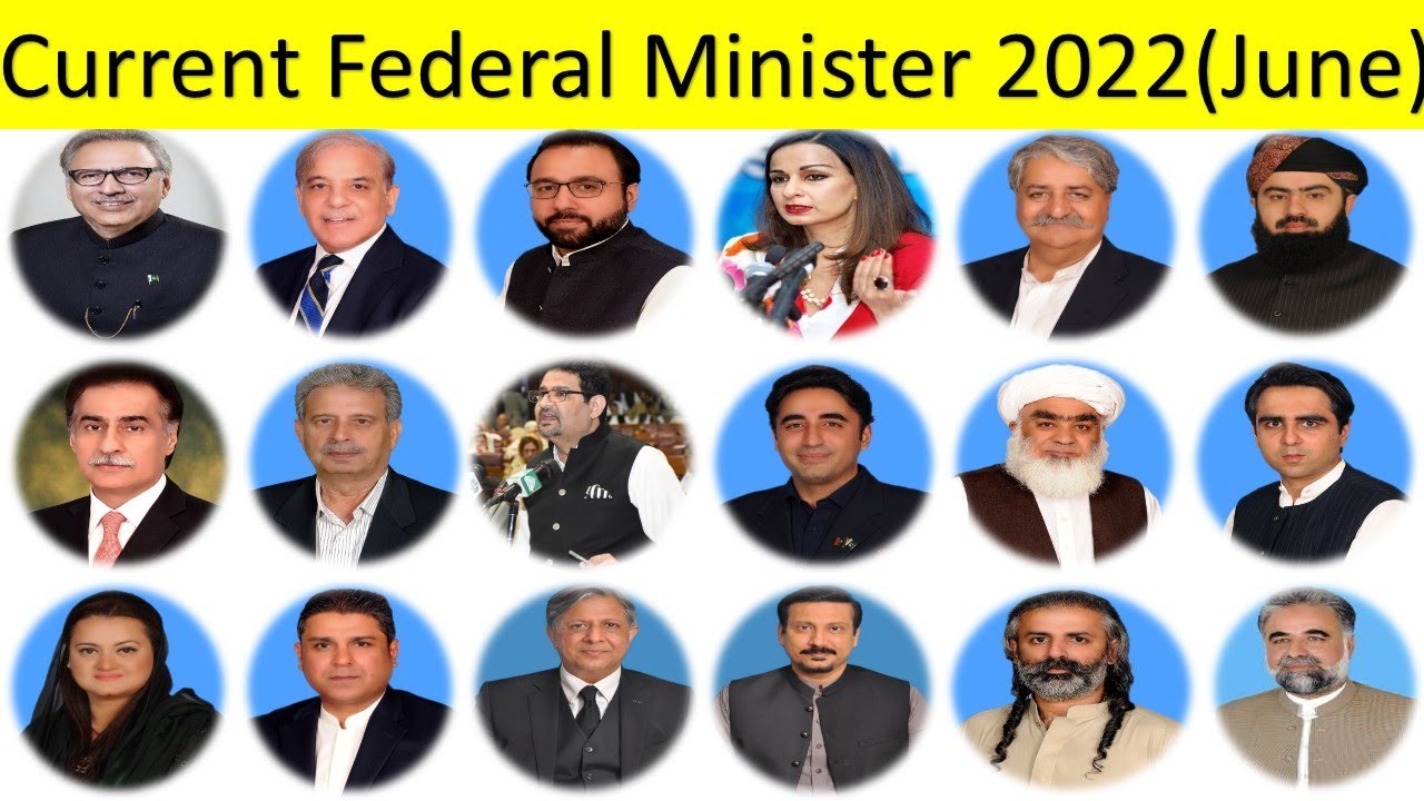 Minister List 2022 Current Cabinet Ministers 2022 Current Federal 