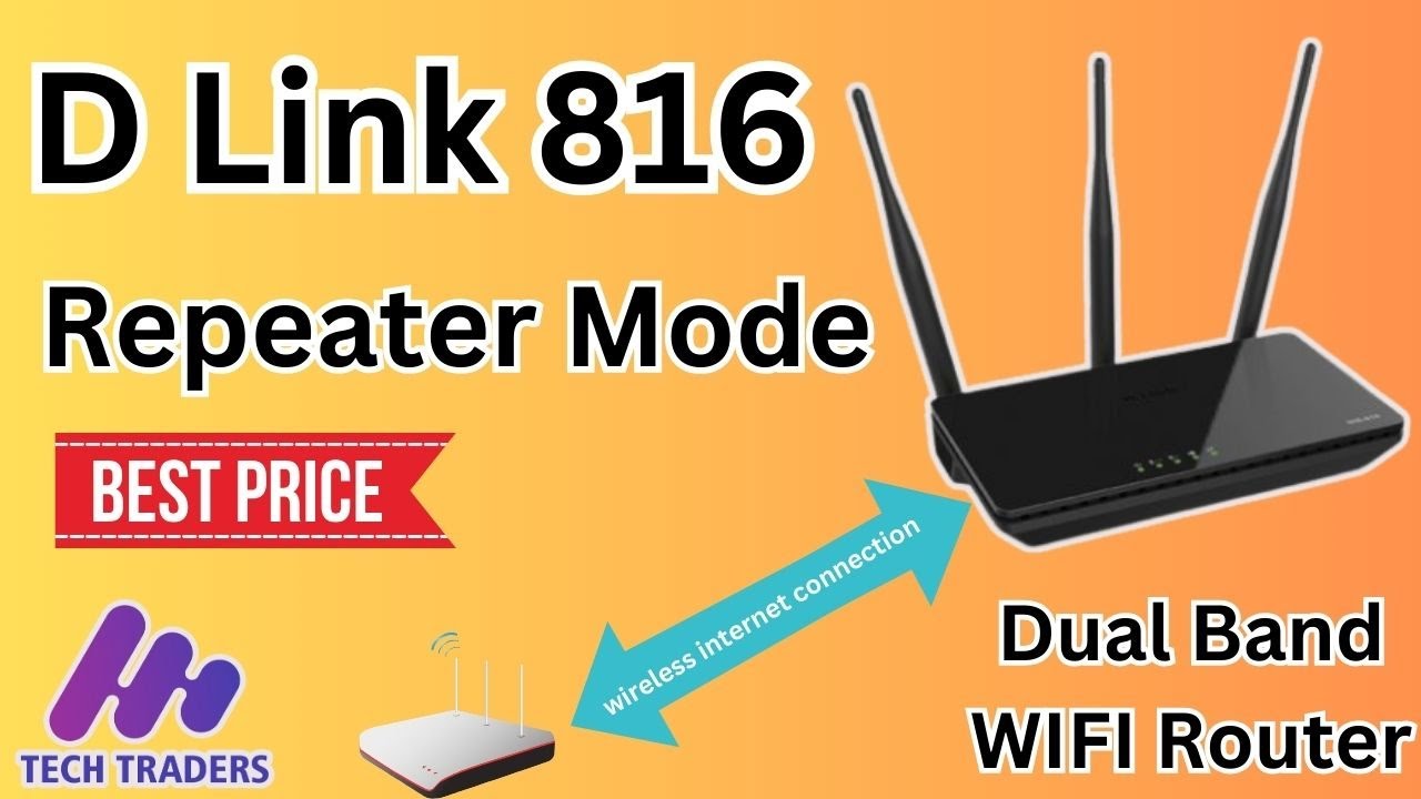 How to Setup D Link Router As Wireless Repeater D Link 816 Dual Band