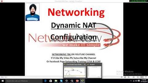 Dynamic NAT Configuration Video in Hindi.
