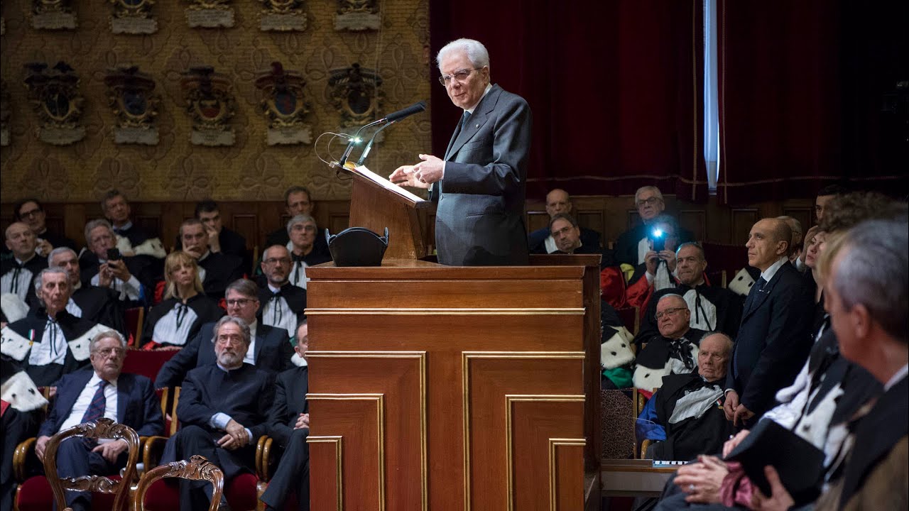 Mattarella all'inaugurazione dell'anno accademico dell'Università degli Studi di Padova