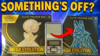 Pokémon ETB Weight Comparison — Mega Evolution Edition