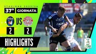 Pisa vs Südtirol 2-2 | Un pareggio che chiude i giochi playoff | HIGHLIGHTS SERIE BKT 2023 - 2024