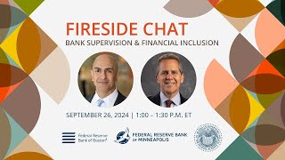 Minneapolis Fed President Neel Kashkari Fireside Chat with Vice Chair for Supervision Michael S Barr