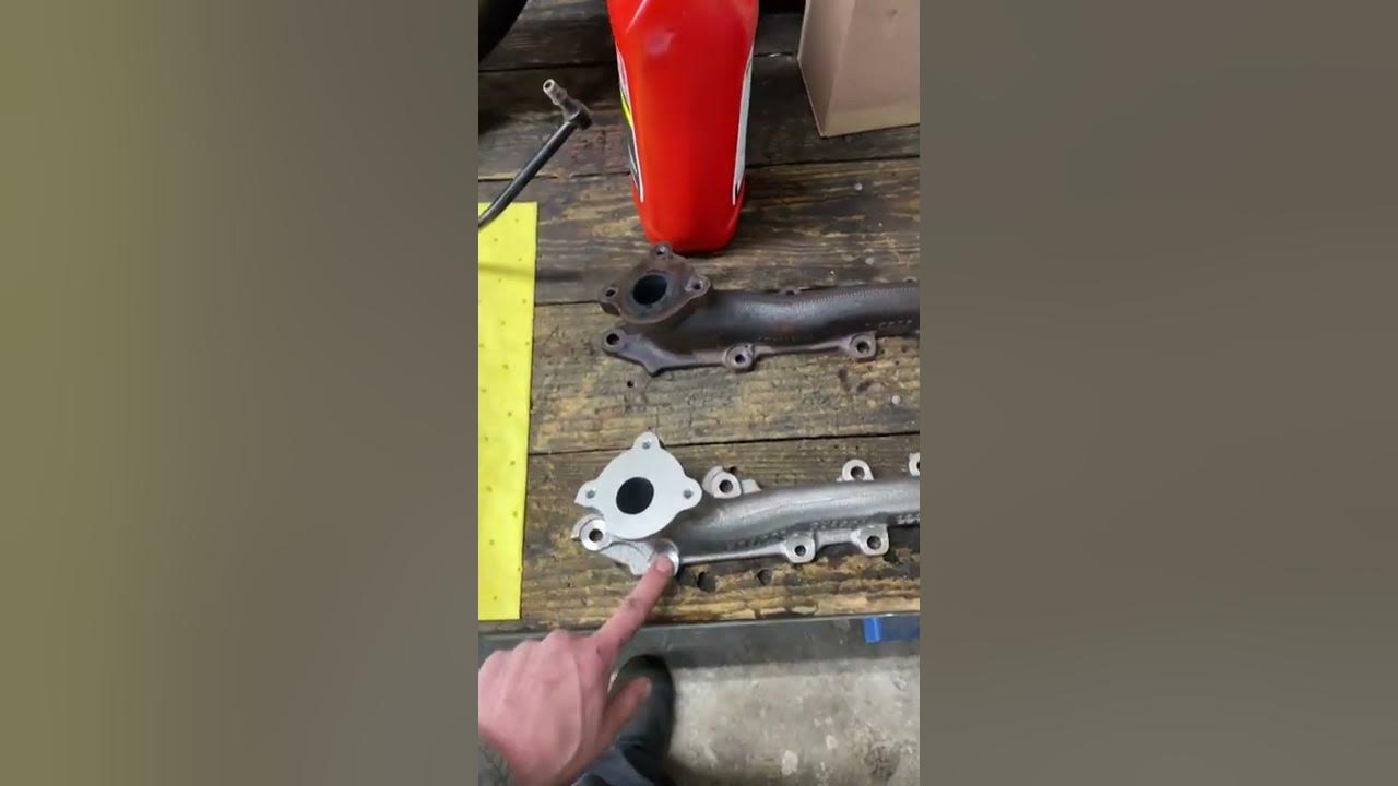 Ford 3 5l ecoboost updated exhaust manifold shorts youtube
