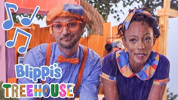 Thumbnail of Rain, Rain… | BLIPPI'S TREEHOUSE | Amazon Kids+ Original | Educational Songs For Kids