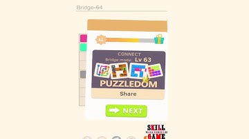 Puzzledom - Connect - Bridge Level 1 - 150 - Walkthrough