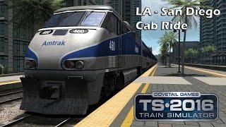 Train Simulator 2016: Amtrak F59PHI Los Angeles to San Diego (Pacific Surfliner) Cab Ride screenshot 4