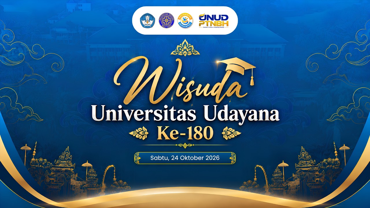 Wisuda ke - 180 Universitas Udayana