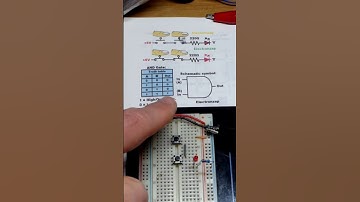 Breadboard Switch Based AND Logic Gate By Electronzap #schematics #logicgate #breadboard