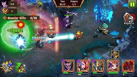 Magic Rush: Heroes - Elite Dungeon Level 18 (^-^)