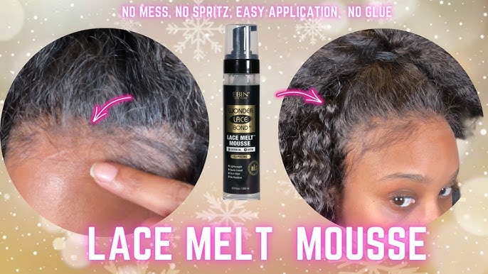 SAVE YOUR EDGES 😱 USE THIS ✨$6 LACE “MELTING” SPRAY✨ ON YOUR WIG INSTALL  👀 Laurasia Andrea Wigs 