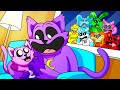 CATNAP HAS KITTENS! (Cartoon Animation)