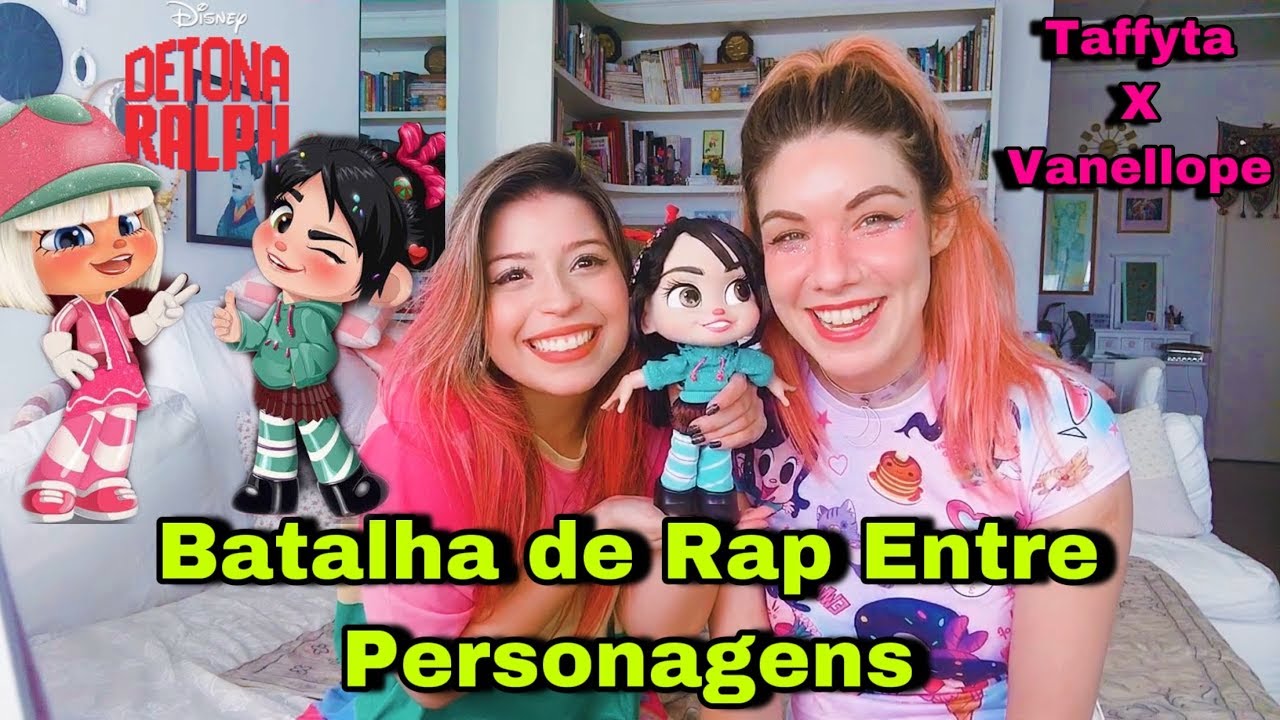 BATALHA DE RAP ENTRE PERSONAGENS | MARIMOON | Detona Ralph