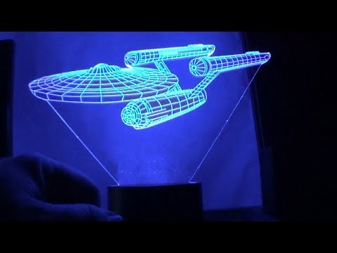 star trek enterprise desk lamp