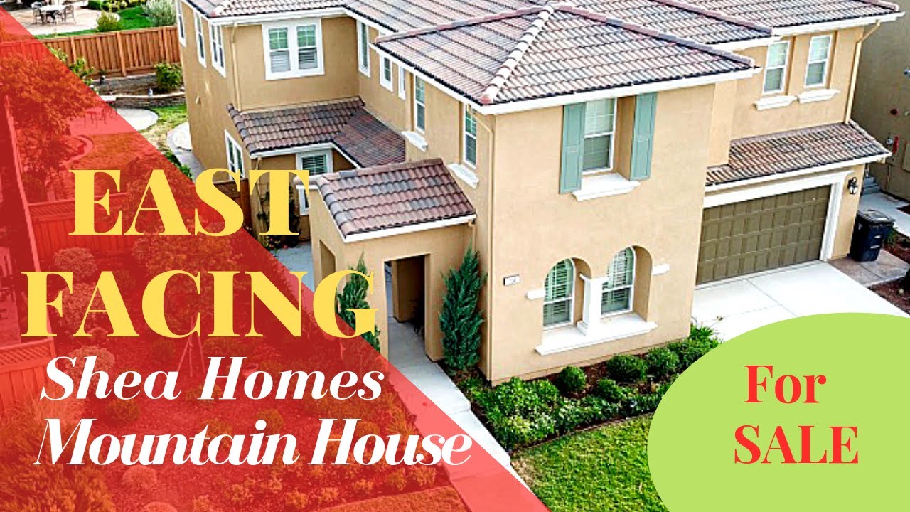 Mountain House Ca, Shea Home East Facing For Sale In Questa Village