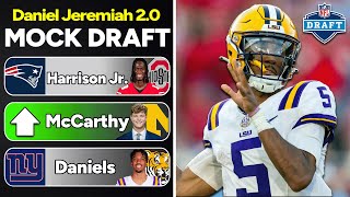 2024 NFL Mock Draft  |  4 QBs in top 10 - Daniel Jeremiah 2.0