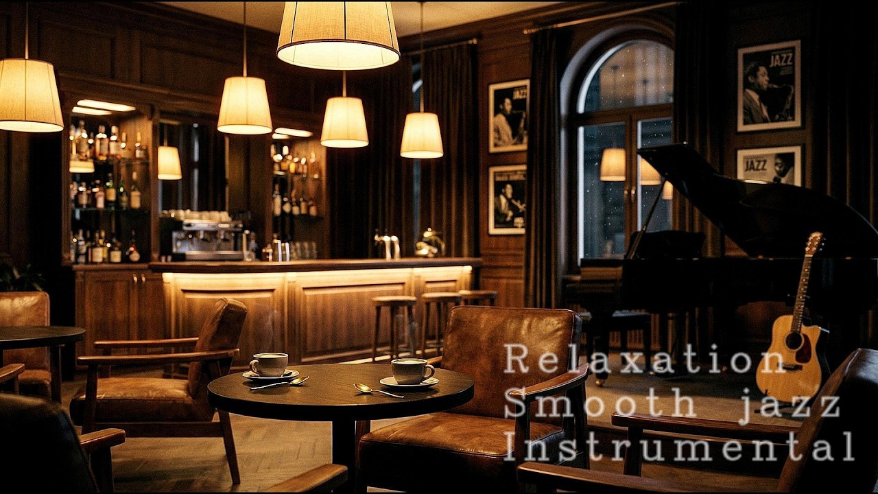 Cozy Winter Vibes ❄️ Smooth Jazz 90s— Background Music for Sleep, Study & Relaxation