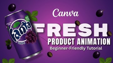 How to Create Product Animation Video Ads Using Canva | Canva tutorial for Beginners