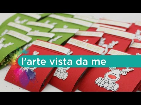 Video: Pannello E Cartolina Con Albero Di Natale Fatto Di Nastri E Bottoni